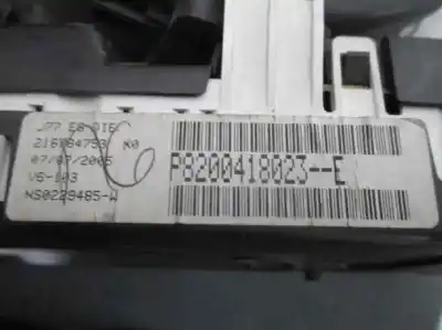 Автозапчасти б/у приборная доска за renault modus / grand modus (f/jp0_) 1.5 dci (fp0d jp0d) ссылки oem iam p8200418023e  216742101