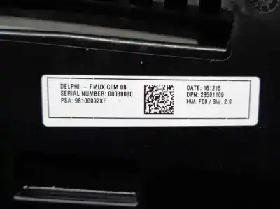 Second-hand car spare part climate control for citroen c4 lim. feel oem iam references   