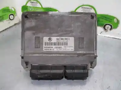 Автозапчасти б/у блок управления двигателем за skoda fabia (6y2/6y3) 1.4 ссылки oem iam 047906033e
