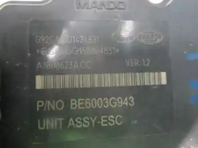 Peça sobressalente para automóvel em segunda mão abs por kia rio 1.1 crdi cat referências oem iam 589201w570  60bh6013g943