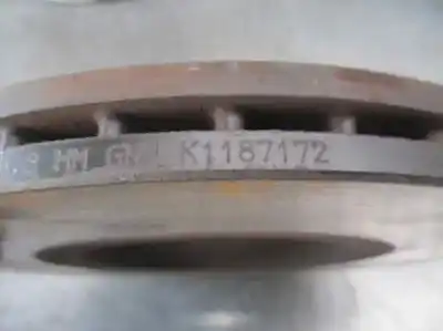 Автозапчасти б/у передний тормозной диск за dacia lodgy 1.6 cat (bivalent. gasolina / gpl) ссылки oem iam 8660001231  df6186