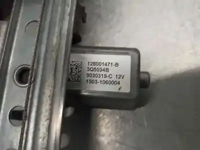 Second-hand car spare part rear right window regulator for dacia lodgy 1.6 cat (bivalent. gasolina / gpl) oem iam references 128001471b  