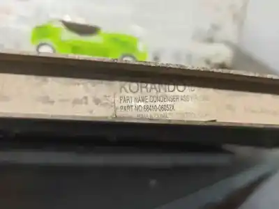 Автозапчастина б/у конденсат/радіатор кондиционера для ssangyong korando 2.9 d посилання на oem iam 6841006052x  940290