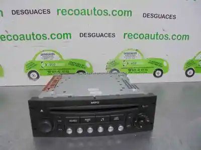 Peça sobressalente para automóvel em segunda mão sistema de áudio / rádio cd por citroen c4 picasso i monospace (ud_) 2.0 hdi 138 referências oem iam 96646223xt00