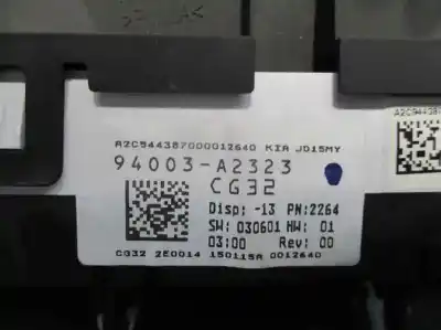 Peça sobressalente para automóvel em segunda mão quadrante por kia pro cee´d (jd) 1.4 crdi 90 referências oem iam 94033a2000  