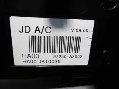 Second-hand car spare part climate control for kia pro cee´d (jd) 1.4 crdi 90 oem iam references 97250a2xxx  