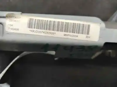 Автозапчасти б/у передняя правая подушка безопасности за nissan qashqai / qashqai +2 i (j10, nj10, jj10e) 2.0 a las 4 ruedas ссылки oem iam 985p0jd00a  