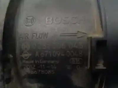 Автозапчасти б/у расходомер воздуха за ssangyong rexton w / rexton 2.0 xdi ссылки oem iam a6710940048  0281006043