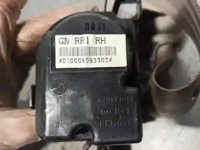 Peça sobressalente para automóvel em segunda mão cinto de segurança traseiro direito por ssangyong kyron 2.0 xdi 4x4 referências oem iam d10006093303  