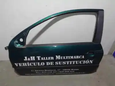 İkinci el araba yedek parçası SOL ÖN KAPI için PEUGEOT 206 BERLINA  OEM IAM referansları 9002K6  