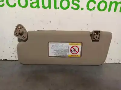 Second-hand car spare part right sunshade for ssangyong kyron 2.0 xdi 4x4 oem iam references 7612009500ean