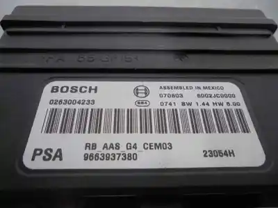 Автозапчасти б/у электронный модуль за citroen c4 picasso ii 2.0 bluehdi 135 ссылки oem iam 9663937380  0263004233
