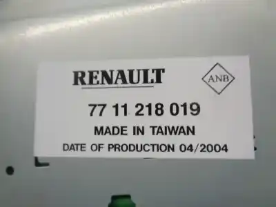 Pièce détachée automobile d'occasion système dvd pour renault laguna ii grandtour (kg0) dynamique références oem iam 7711218019  