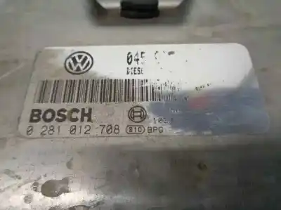 Автозапчастина б/у ебу контролер двигуна для skoda fabia familiar (6y5) 1.4 tdi посилання на oem iam 045906019bq  0281012708
