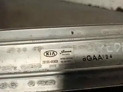 Peça sobressalente para automóvel em segunda mão intercooler por kia carnival 2.9 crdi vgt active referências oem iam 281904x90x  