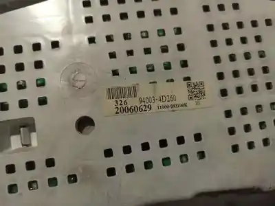 Peça sobressalente para automóvel em segunda mão quadrante por kia carnival 2.9 crdi vgt active referências oem iam 940034d260  