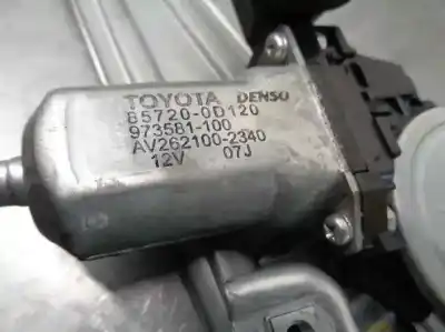 Автозапчасти б/у задний правый стеклорегулятор за toyota auris (_e15_) 2.0 d-4d (ade150_) ссылки oem iam 857200d120  