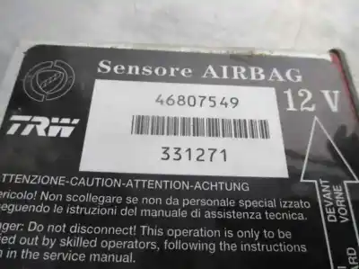 Автозапчастина б/у блок управління подушками безпеки для fiat panda (169) 1.2 8v dynamic посилання на oem iam 46807549  331271