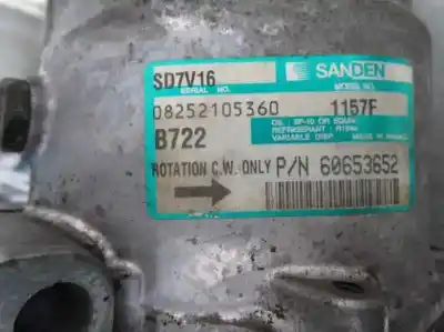 Second-hand car spare part air conditioning compressor for renault clio ii fase ii (b/cb0) 1.2 oem iam references 60653652  1157f