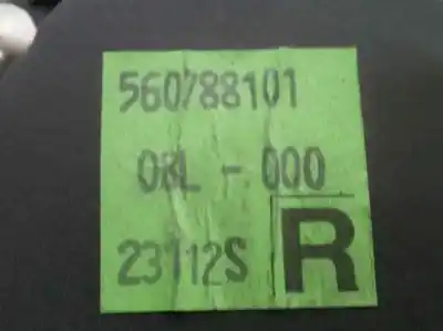 Автозапчастина б/у передній правий ремін безпеки для audi a2 (8z) 1.4 посилання на oem iam 560788101  23112s