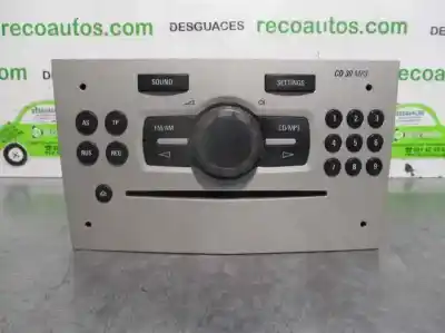 Second-hand car spare part audio system / radio cd for opel corsa d 1.3 16v cdti oem iam references 13254191  