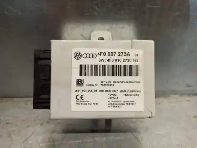 Peça sobressalente para automóvel em segunda mão módulo eletrônico por audi a6 allroad c6 (4fh) 3.0 tdi quattro referências oem iam 4f0907273a