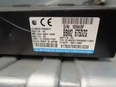 Second-hand car spare part electronic module for mazda 3 lim. (bl) 2.2 turbodiesel cat oem iam references bbm2675dzg  