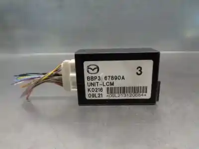 Second-hand car spare part light control unit for mazda 3 lim. (bl) 2.2 turbodiesel cat oem iam references bbp367890a