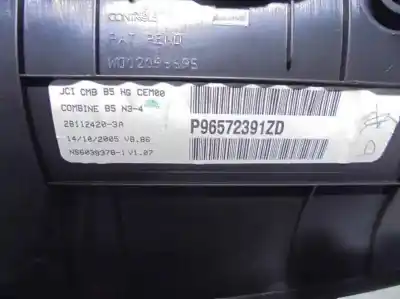 Peça sobressalente para automóvel em segunda mão quadrante por citroen c4 coupe vtr referências oem iam 96572391zd  