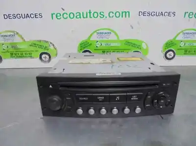 Pezzo di ricambio per auto di seconda mano impianto audio / radio cd per citroen c4 coupe vtr riferimenti oem iam 9659138977
