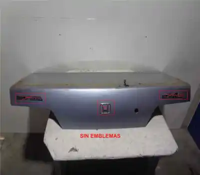 Peça sobressalente para automóvel em segunda mão porta da mala / tampa traseira por honda prelude (bb6/8/9) 2.2 vti vtec (147kw) referências oem iam 68500s30a90zz