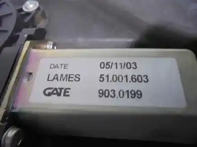 Piesă de schimb auto la mâna a doua mecanism acționare geam fațã dreapta pentru lancia ypsilon (101) 1.2 16v cat 80 cv / 59 kw referințe oem iam 735371858  