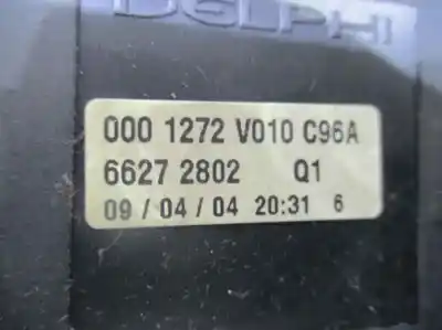 Peça sobressalente para automóvel em segunda mão comutador de limpa vidros por smart coupe turbo cat referências oem iam 0001272v010  66272802