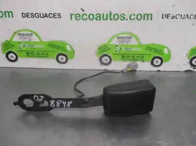 Second-hand car spare part left front seat belt buckle for peugeot 208 style oem iam references 