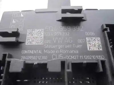Автозапчастина б/у електронний модуль для seat leon (5f1) 1.6 tdi посилання на oem iam 5q4959392  
