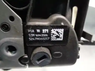 Second-hand car spare part front right door lock for citroen c-elysée 1.2 12v vti oem iam references psa190271  