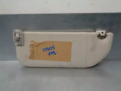 Second-hand car spare part left sunshade for citroen c-elysée 1.2 12v vti oem iam references   