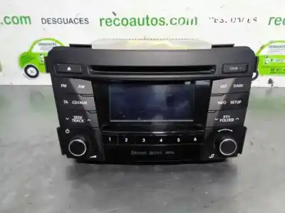 Peça sobressalente para automóvel em segunda mão sistema de áudio / rádio cd por hyundai i40 1.7 crdi cat referências oem iam 961703z0704x