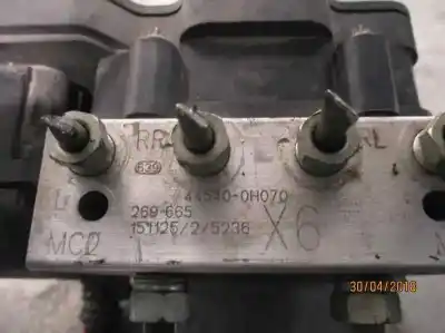 Second-hand car spare part abs for toyota aygo 1.0 cat oem iam references 445400h070  2265106455 Second-hand car spare part abs for toyota aygo 1.0 cat oem iam references 445400h070  2265106455