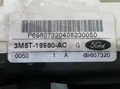 Автозапчастина б/у контроль опалення / кондиціонації для ford focus c-max (cap) 1.6 tdci cat посилання на oem iam 3m5t19980ac  69607320