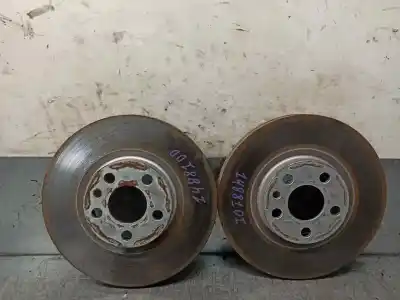 Peça sobressalente para automóvel em segunda mão disco de travão dianteiro por citroen evasion (1994->) 2.0 hdi referências oem iam 