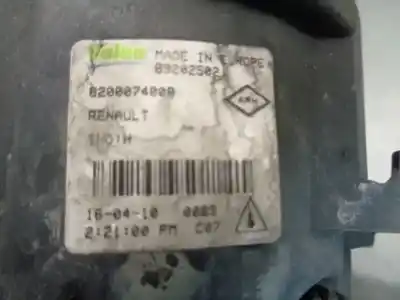 Tweedehands auto-onderdeel linker mistlamp voor renault grand scénic iii (jz0/1_) 1.5 dci oem iam-referenties 820007400b  89202502