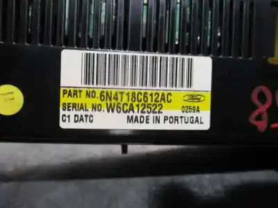 Peça sobressalente para automóvel em segunda mão comando de sofagem (chauffage / ar condicionado) por ford focus berlina (cap) 1.6 16v cat referências oem iam 7m5t18c612ac  