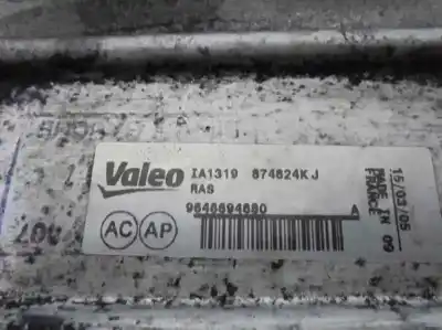 Peça sobressalente para automóvel em segunda mão intercooler por citroen c4 berlina premier referências oem iam 9646694680  874824kj