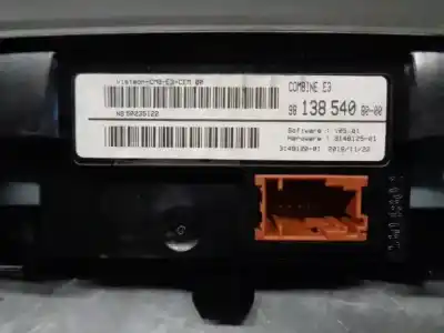 Peça sobressalente para automóvel em segunda mão quadrante por citroen c4 cactus 1.6 bluehdi 100 referências oem iam 9813854080  