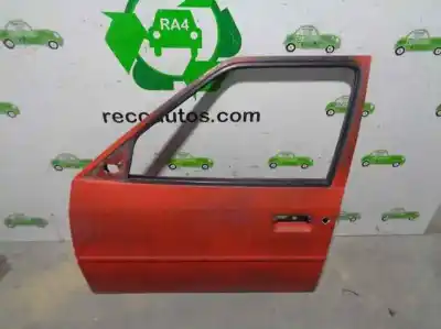 Автозапчасти б/у левая передняя дверь за citroen ax (za-_) 14 (za) ссылки oem iam 96101652