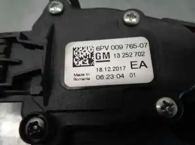 Автозапчастина б/у педальний потенціометр для opel astra j gti 1.4 sedan p10 посилання на oem iam 13252702  6pv00976507 Автозапчастина б/у педальний потенціометр для opel astra j gti 1.4 sedan p10 посилання на oem iam 13252702  6pv00976507