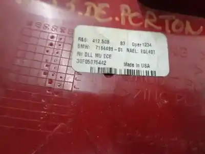 Second-hand car spare part right tailgate door light for bmw x5 (e53) 4.4i automático oem iam references 7164486  