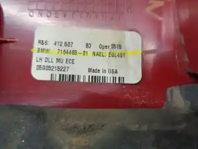 Second-hand car spare part left tailgate light for bmw x5 (e53) 4.4i automático oem iam references 7164485  