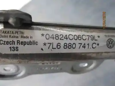 Автозапчасти б/у подушка безопасности передняя левая шторка безопасности за volkswagen touareg (7la, 7l6, 7l7) 5.0 v10 tdi ссылки oem iam 7l6880741c   Автозапчасти б/у подушка безопасности передняя левая шторка безопасности за volkswagen touareg (7la, 7l6, 7l7) 5.0 v10 tdi ссылки oem iam 7l6880741c